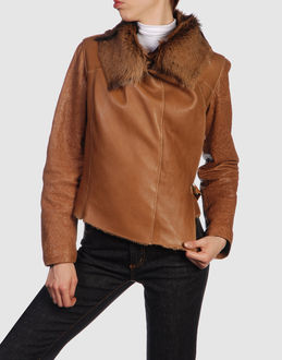 Gigi pary v&ecirc;tement cuir manteaux cuir