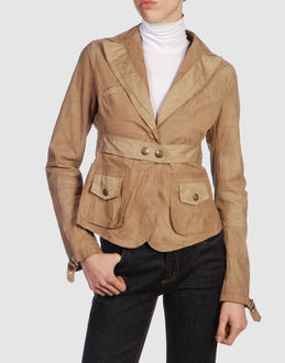 PATRIZIA PEPE - Leather outwear - at YOOX.COM