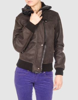 GIORGIO BRATO - Leather outwear - at YOOX.COM