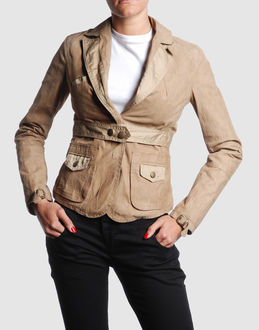 PATRIZIA PEPE - Leather outwear - at YOOX.COM