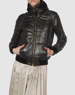 GIORGIO BRATO - Leather outwear - at YOOX.COM