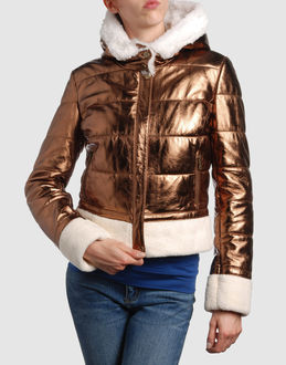 D&G - Leather outwear - at YOOX.COM