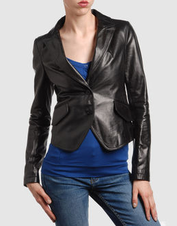 PATRIZIA PEPE - Leather outwear - at YOOX.COM