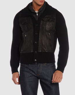 C.P. COMPANY - Leather outwear - at YOOX.COM