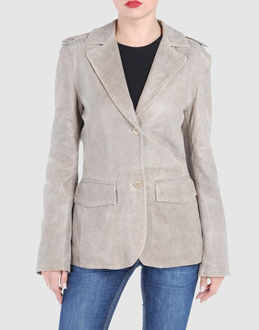 ERMANNO SCERVINO - Leather outwear - at YOOX.COM