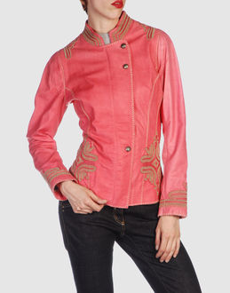 ERMANNO SCERVINO - Leather outwear - at YOOX.COM