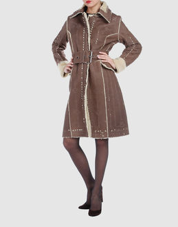 ERMANNO SCERVINO - Leather outwear - at YOOX.COM