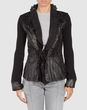 CLASS ROBERTO CAVALLI - Leather outerwear