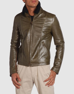 COLLECTION PRIVEE? - Leather outwear - at YOOX.COM
