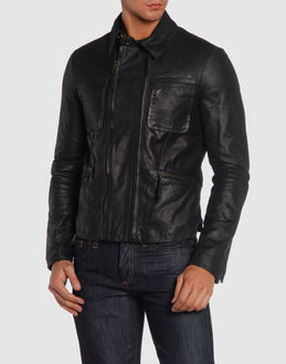 JUST CAVALLI - Leather outwear - at YOOX.COM