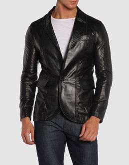 JUST CAVALLI - Leather outwear - at YOOX.COM