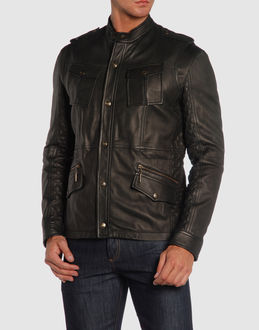 JUST CAVALLI - Leather outwear - at YOOX.COM