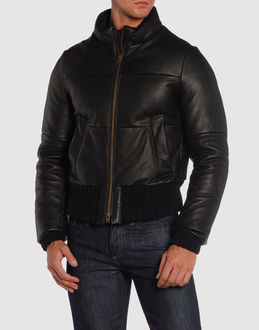 COLLECTION PRIVEE? - Leather outwear - at YOOX.COM