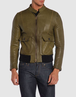 COLLECTION PRIVEE? - Leather outwear - at YOOX.COM