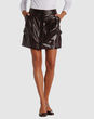 MICHAEL KORS - Leather skirts
