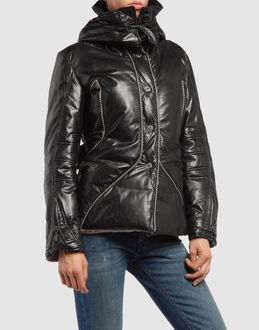 ERMANNO SCERVINO - Leather outwear - at YOOX.COM