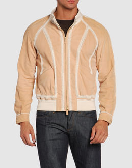 GUCCI - Leather outwear - at YOOX.COM