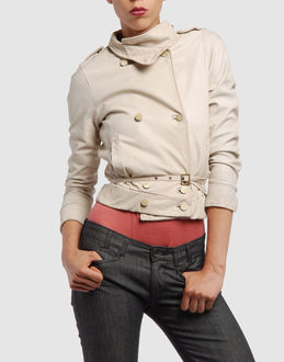 GIORGIO BRATO - Leather outwear - at YOOX.COM