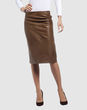 ROBERTO CAVALLI - Leather skirts