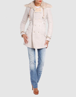 DIESEL - Leather outwear - at YOOX.COM