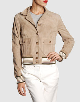 DG LEATHERWEAR Leather outerwear on YOOXCOM