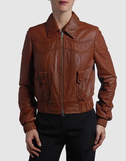 SEE BY CHLOE' - LEATHERWEAR - Leather outerwear - on YOOX.COM