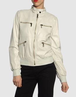 DOLCE & GABBANA - LEATHERWEAR - Leather outerwear - on YOOX.COM