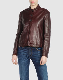 JIL SANDER - LEATHERWEAR - Leather outerwear - on YOOX.COM JIL SANDER - LEATHERWEAR - Leather outerwear - on YOOX.COM