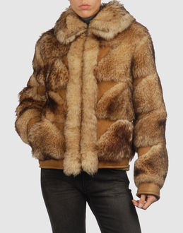 discount designer clothing: MAISON MARTIN MARGIELA 1 Women LEATHERWEAR Fur outwear on YOOXCOM
