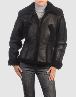 ALEXANDER MCQUEEN - V�TEMENT CUIR - Manteau fourrure sur YOOX.COM