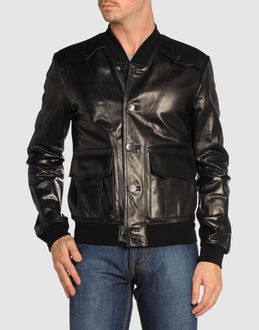 GUCCI Men LEATHERWEAR Leather outerwear on YOOXCOM