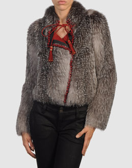 LEATHERWEAR Fur outwear WOMEN on YOOX.COM