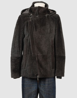 EMPORIO ARMANI - V�TEMENT CUIR - Manteau fourrure sur YOOX.COM