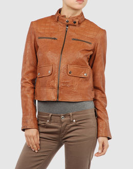 BEN SHERMAN Leather outerwear - Item 59116607