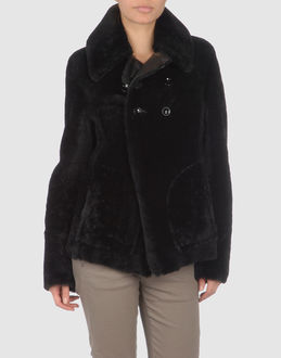 PATRIZIA PEPE - LEDERBEKLEIDUNG - �berzieher Pelz - bei YOOX.COM